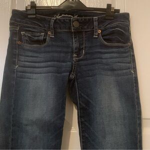 American Eagle Outfitters Women's Dark Indigo Skinny Jeans